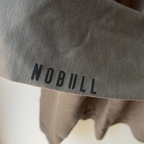 NOBULL Men's Blended Merino Wool Mock Neck Long Sleeve Shirt Fallen Rock XXL - Picture 10 of 12